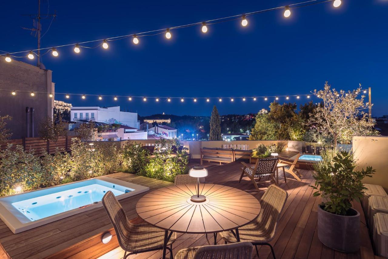 Moon And Stars Athens Hotell Exteriör bild