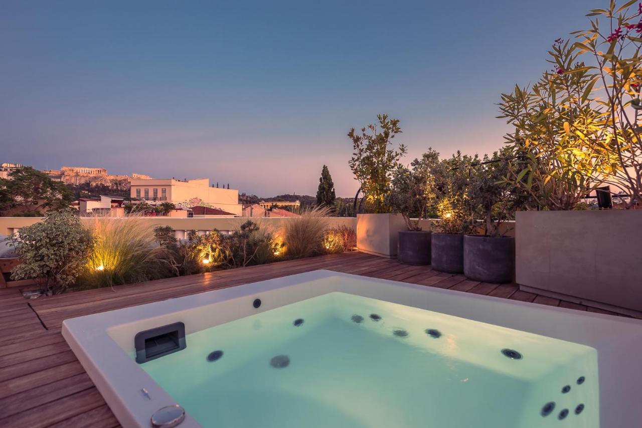 Moon And Stars Athens Hotell Exteriör bild